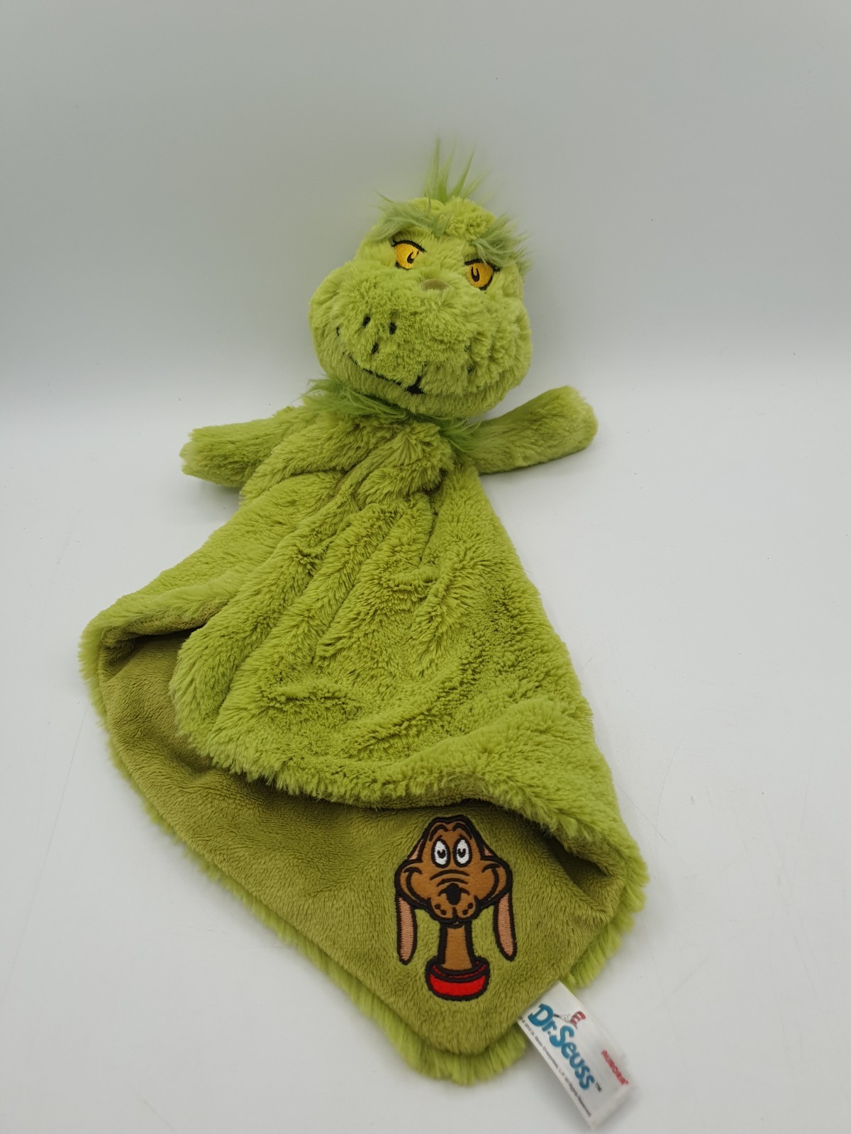 BABY SECURITY BLANKET GRINCH DR SEUSS AURORA SECURITY BLANKET MAX ON CORNER