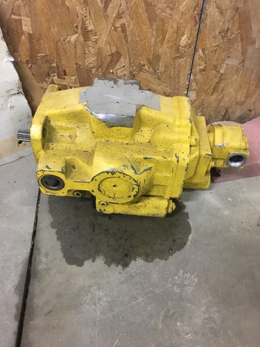 Trackhoe hydraulic pump