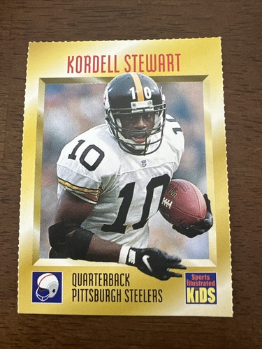 『新品』コーデル・スチュワート　STEWART(ピッツバーグ・スティーラーズ) KORDELL STEWART RARE Steelers QB #467 NFL Sports Illustrated for