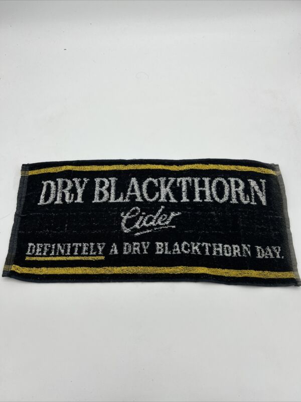 Dry Blackthorn Cider Definitely .Bar Towel/ Man Cave Bar Decor Vintage 18”x 8.5”