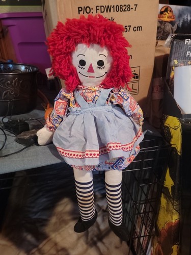 vintage Raggedy Ann Black Striped Legs/ 24In SEE DETAILS | eBay