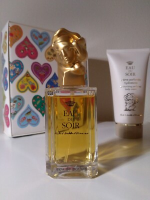 EAU du SOIR by Sisley  2 PC Set 3.3 oz Eau de Parfum Spray + 5oz Body Cream
