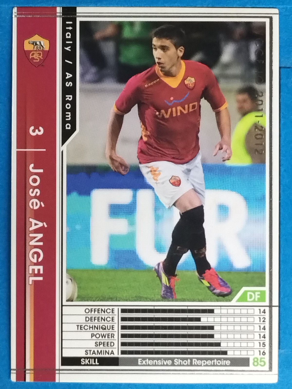Panini WCCF 178/384 2011-2012 José Ángel Japan Pre-Owned | eBay