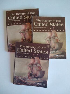 Abeka 4th Grade History Student Textbook (4th Ed) Fair Condition- Highlighting 