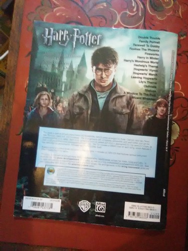 HARRY POTTER The Complete Film Series INSTRUMENTAL SOLOS 2-3 French Horn BOOK CD