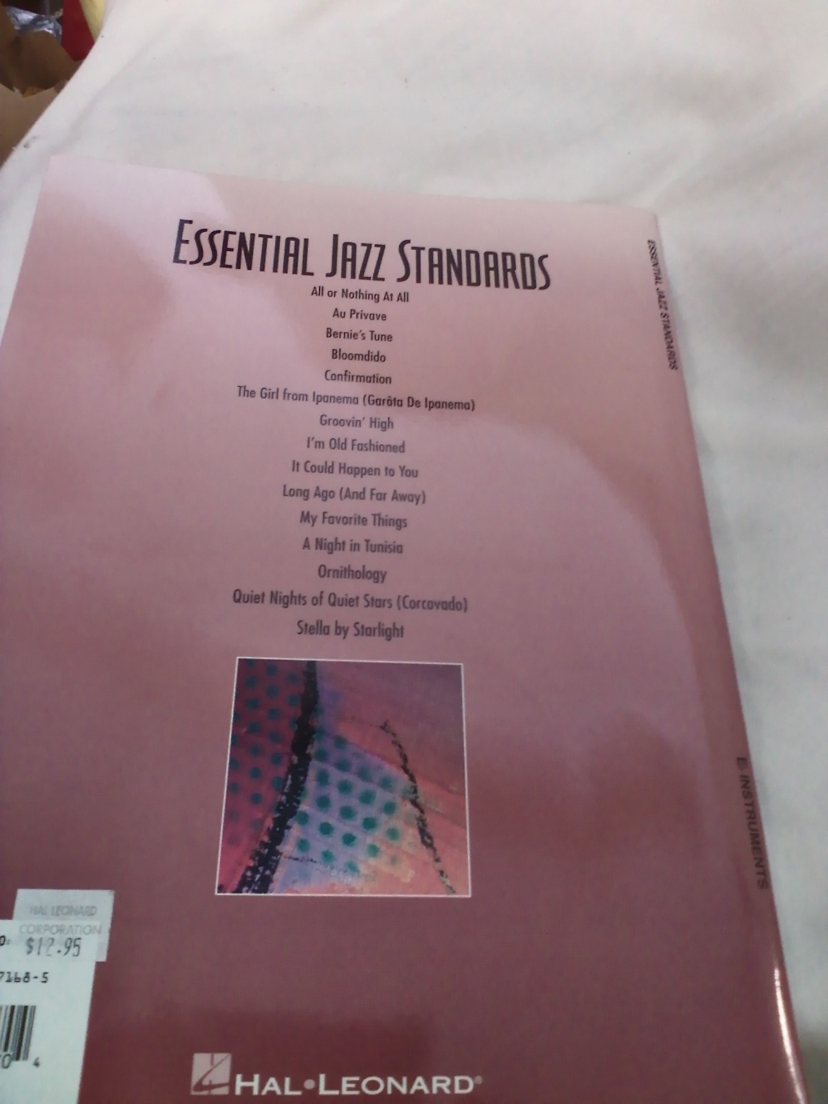 music book ESSENTIAL JAZZ STANDARDS Eb instruments & playalongCD
