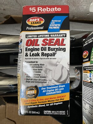 Bar's Leaks OS-1 Oil Seal Engine Oil Burning & Leak Repair - 16.9 oz.