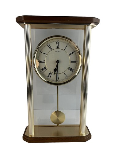 Seiko Quartz Standing Westminster Whittington Pendulum Clock