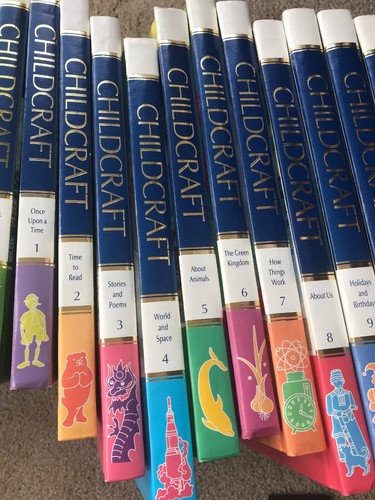 Vintage Childcraft The How and Why Library Complete 24 Book Set + Dictionary