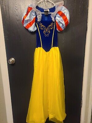 Adult Snow White Seven Dwarfs Disney Princess Snow White Costume SMALL/ Medium