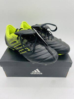 New adidas Copa Gloro 19.2 FG Mens Soccer Shoes BB8089 Black Yellow Size 7 NIB
