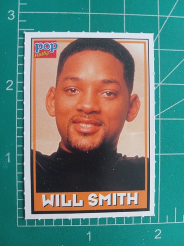 1998 POP ROCKY MUSIC GERMAN MAGAZINE INSERT CARD WILL SMITH 1998 POP ROCKY MUSIC GERMAN MAGAZINE INSERT CARD WILL SMITH