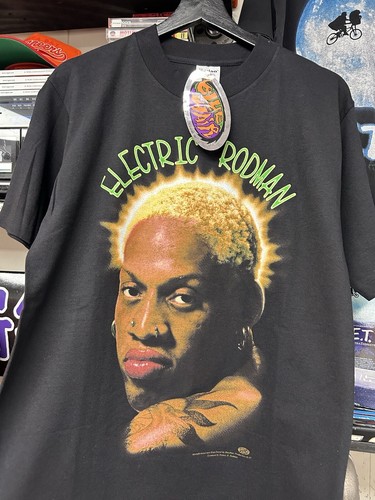 Vintage Dennis Rodman Electric Rodman Blue Hair Productions