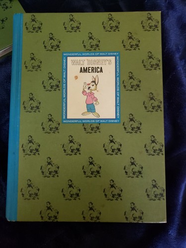 The Wonderful World of Walt Disney 4 Book Box Set Golden Press 1965 In Slipcase