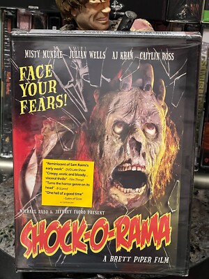Shock-O-Rama (DVD) Misty Sundae, Julian Wells, Brett Piper, AJ Khan, BRAND NEW!