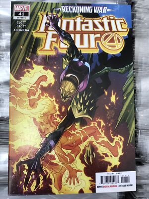 Fantastic Four 41 vf-nm marvel comics slott