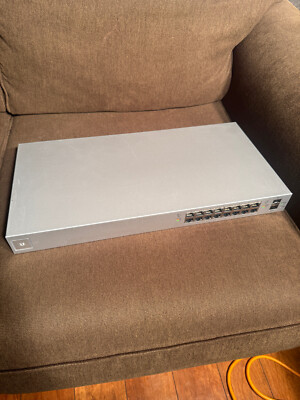 Ubiquiti UniFi USW-16-POE Gen2 16-Port Gigabit PoE Ethernet Switch **For Parts