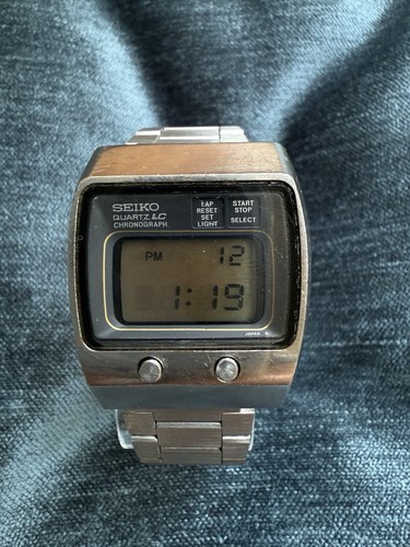 【激レア】　SEIKO Quartz LC クロノグラフ　0634-5001 1976 Seiko 0634-5001 Quartz “LC” Chronograph