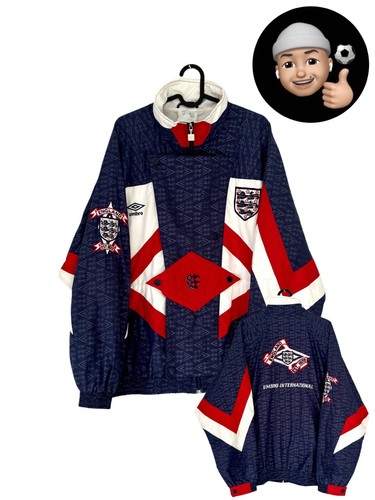 1990 1992 90s England Umbro Retro Vintage Training Soccer