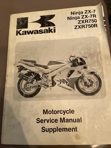 1993 Kawasaki ZX750 Service Manual #99924-1160-51 | eBay