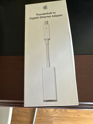Genuine Apple A1433 Thunderbolt to RJ45 Port Gigabit Ethernet Adapter