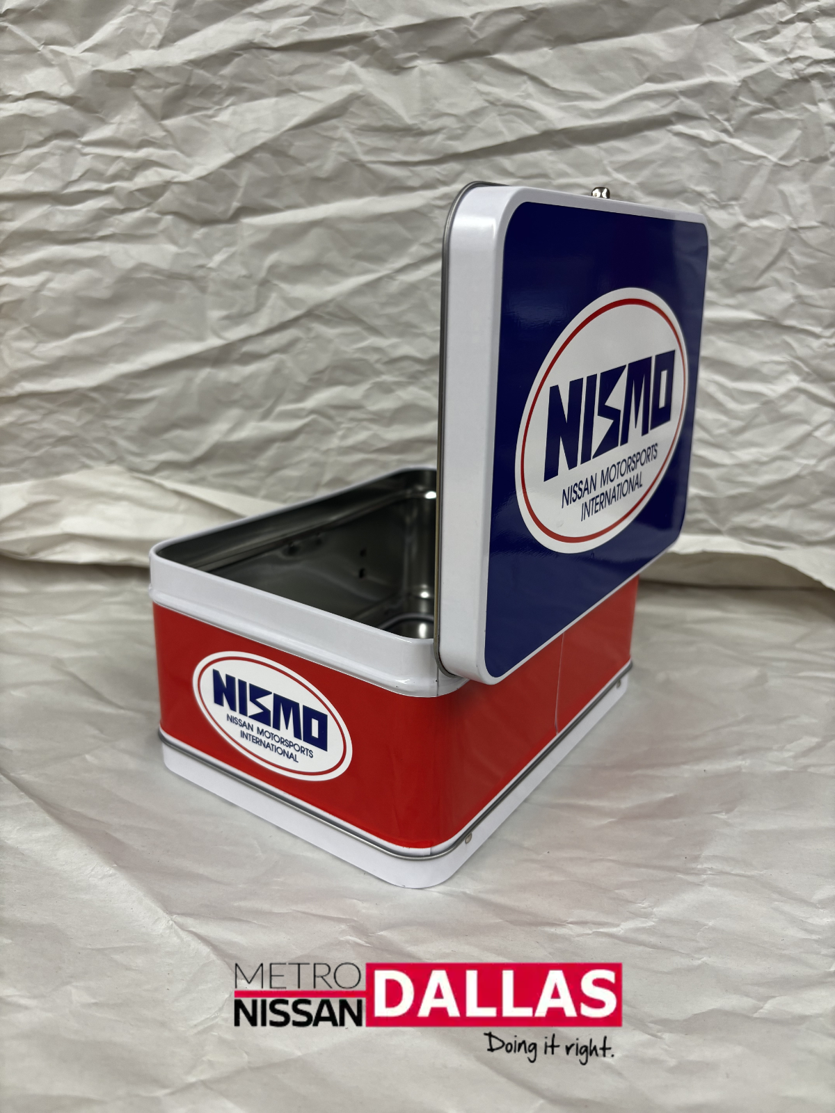GENIUNE NISSAN NISMO RETRO LOGO LUNCHBOX