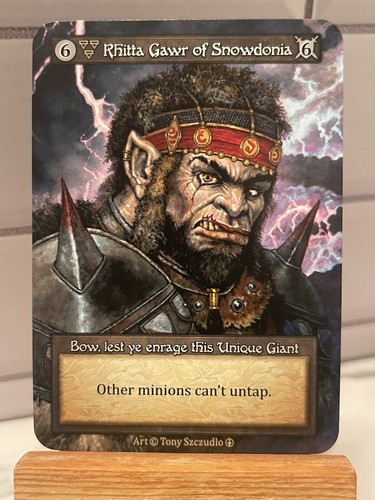 その他 Rhitta Gawr of Showdonia Foil Rhitta Gawr of Snowdonia (Foil) - Arthurian Legends
