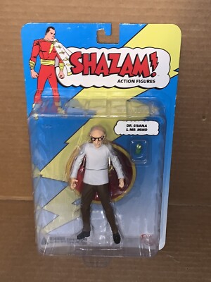 DC Direct Shazam Dr. Sivana & Mr. Mind Action Figure New In Package