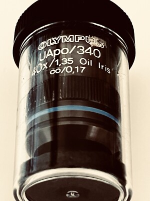 Olympus Microscope Objective UApo/340 40x/1.35 Oil Iris