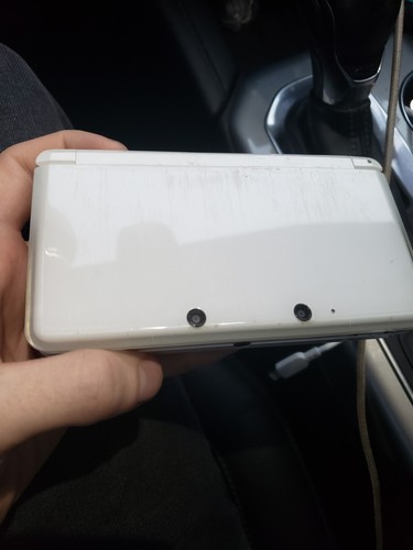 Nintendo 3DS Console - Pure White - Japanese Import - Good