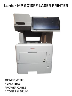 Lanier MP 501SPF Compare To Ricoh Aficio 501SPF Mono Laser All-In-One Printer 