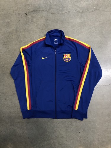 Nike FC Barcelona Barca Soccer Track Training Full Zip