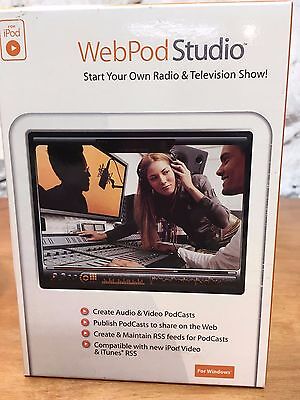 Avanquest WebPod Studio for Windows ~ Start your own audio &