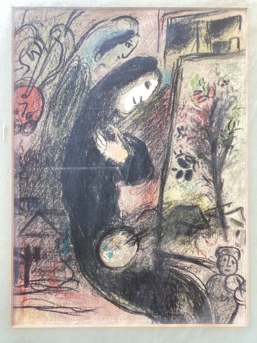 【リトグラフ】Marc Chagall MARC CHAGALL 'summer Dream' - Original Lithograph- Vintage