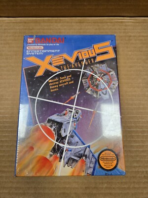 Xevious NEW IN BOX FACTORY SEALED (Nintendo Entertainment System, 1988)