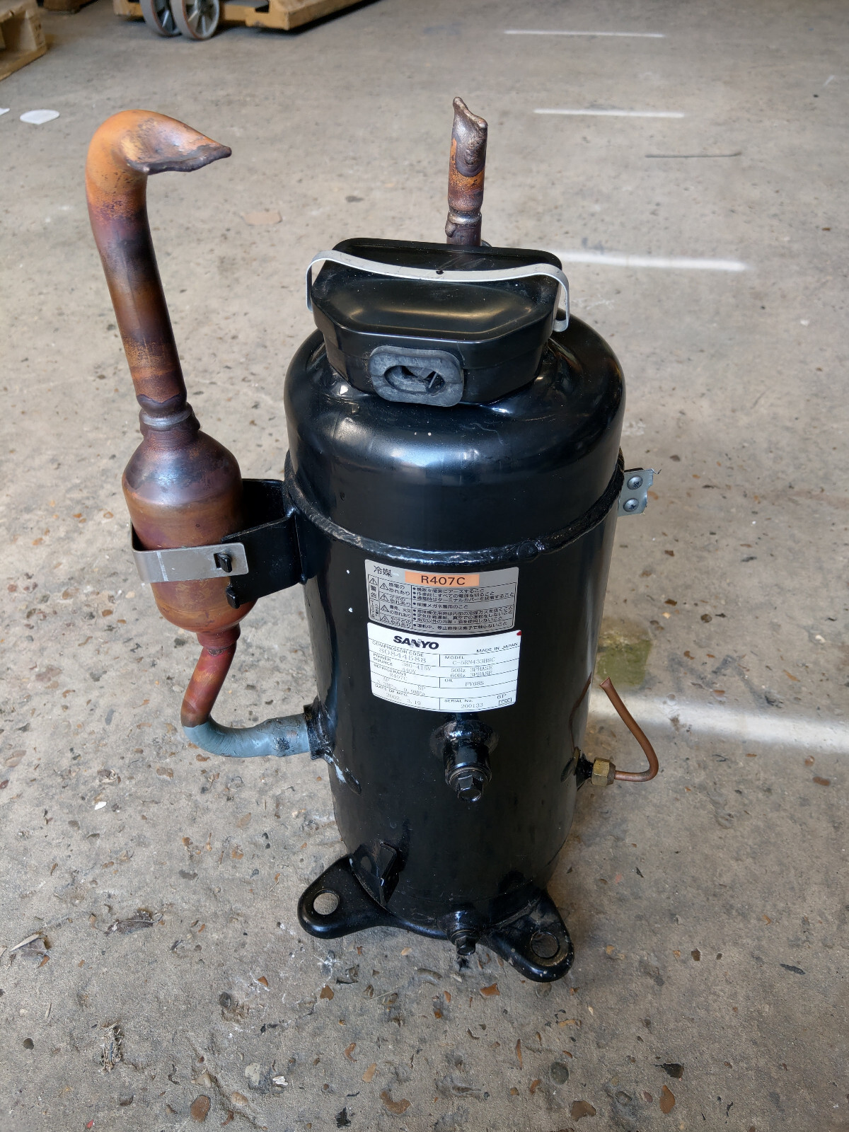 SANYO Air Conditioning Compressor 80844588 C-5RN433H8C R407