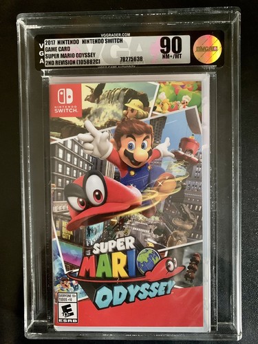 Super Mario Odyssey Nintendo Switch New Factory Sealed VGA