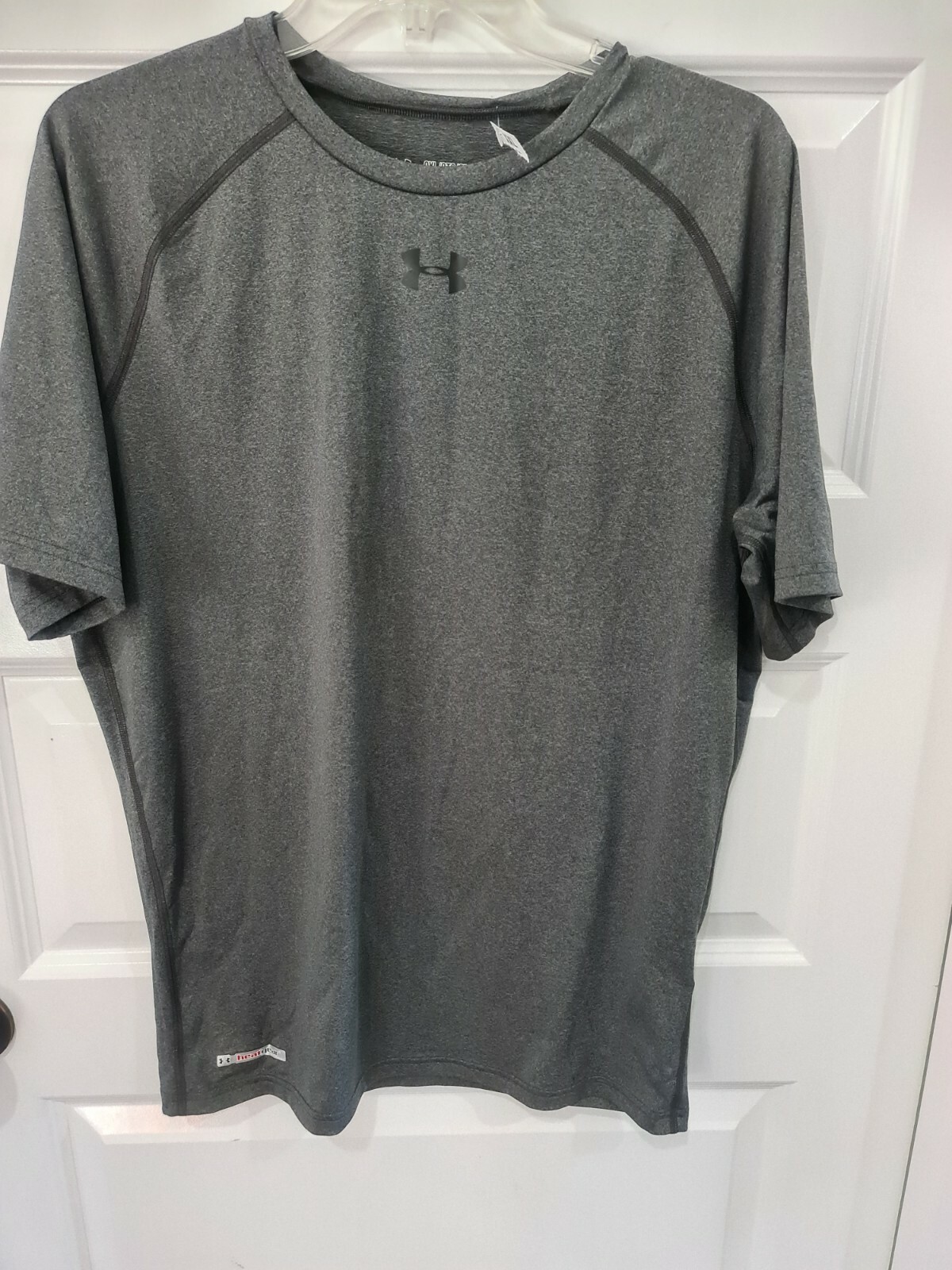 Under Armour UA Heat Gear Tee 2XL XXL Compression Short Sleeve T-Shirt Grey new