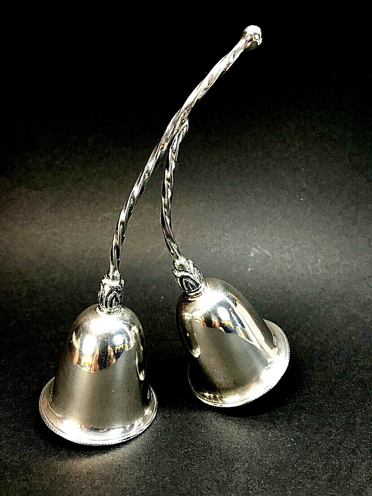 Egyptian Sterling Bell Silver Hallmarks Post 1940 Lotus