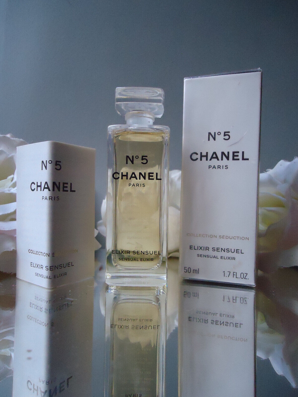 CHANEL No5 ELIXIR SENSUEL 1.7oz 50ml New Sealed Box Can CHANEL No5 ELIXIR SENSUEL 1.7oz 50ml New Sealed Box Can