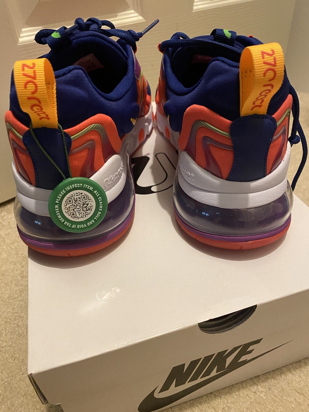 nike air max 270 react size 10.5