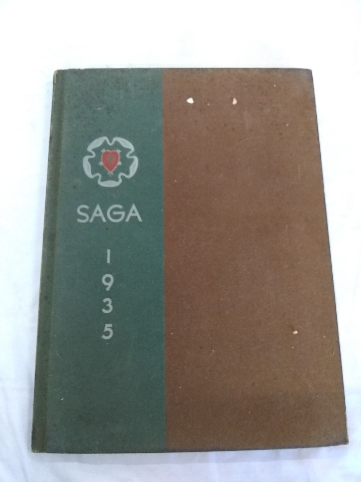 Vintage SAGA 1935 Pacific Lutheran University Saga Yearbook Pa...