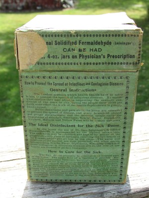 DR Leininger FORMALDEHYDE Generator BOXED Set COMPLETE - Nice Quack COLLECTIBLE