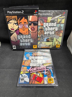 Grand Theft Auto: The Trilogy (No GTA III) (Playstation 2/PS2) BRAND NEW