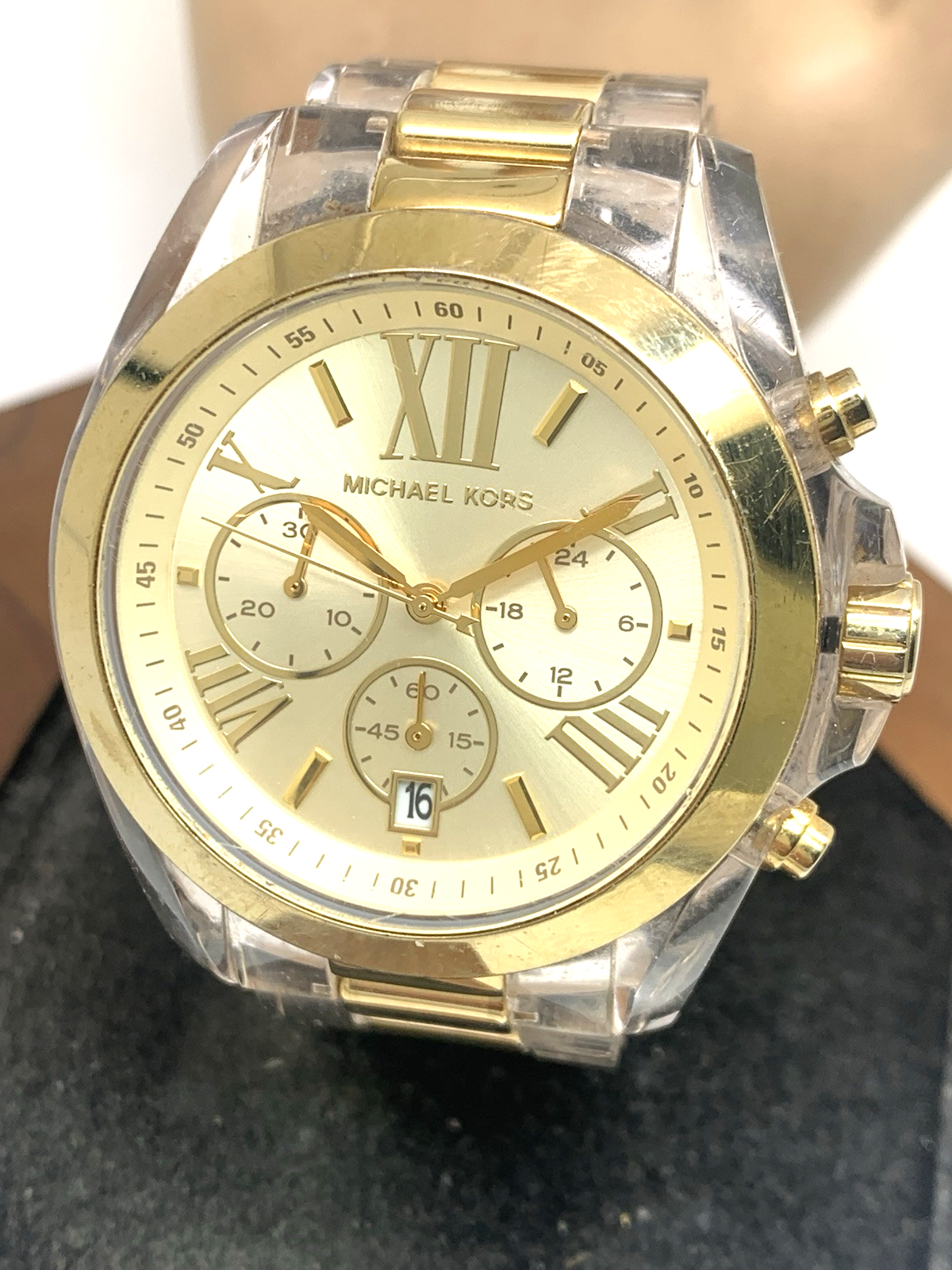 MICHEAL KORS BRAD SHAW グリッツウォッチ 42mm 公式アウトレット】BRADSHAW グリッツウォッチ 42mm - ▷ 時計