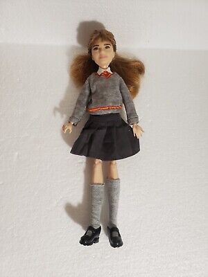 2018 Mattel Harry Potter Doll Hermione Granger posable 10'' brown hair socks shoe