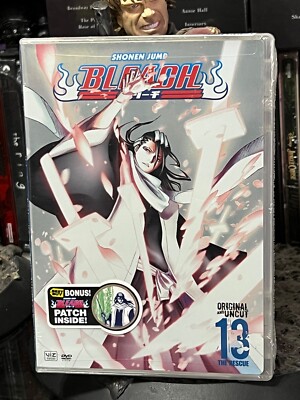 Bleach Vol. 13 - The Rescue (DVD) Best Buy Bonus! Bleach Patch Inside BRAND NEW!