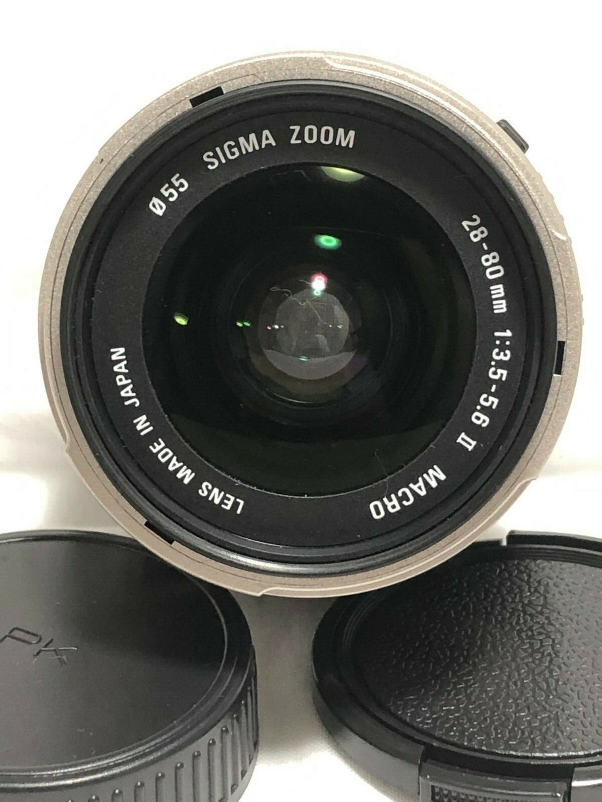 一眼レフレンズ、sigma zoom 28-80 EXC++++】 Sigma AF Zoom Macro 28-80mm F/3.5-5.6 ll Lens K