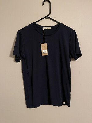 Marine Layer Re-Spun Black Iris Signature Crew Tee Shirt - Men's XSmall - New!