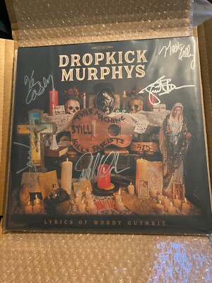 Dropkick Murphys SIGNED This Machine Still Kills Fascists Vinyl LP New!! 